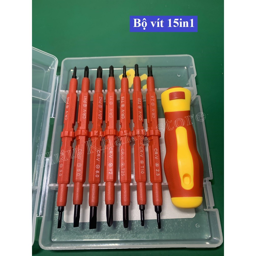 Bộ tô vít 15in1 | Tiện lợi