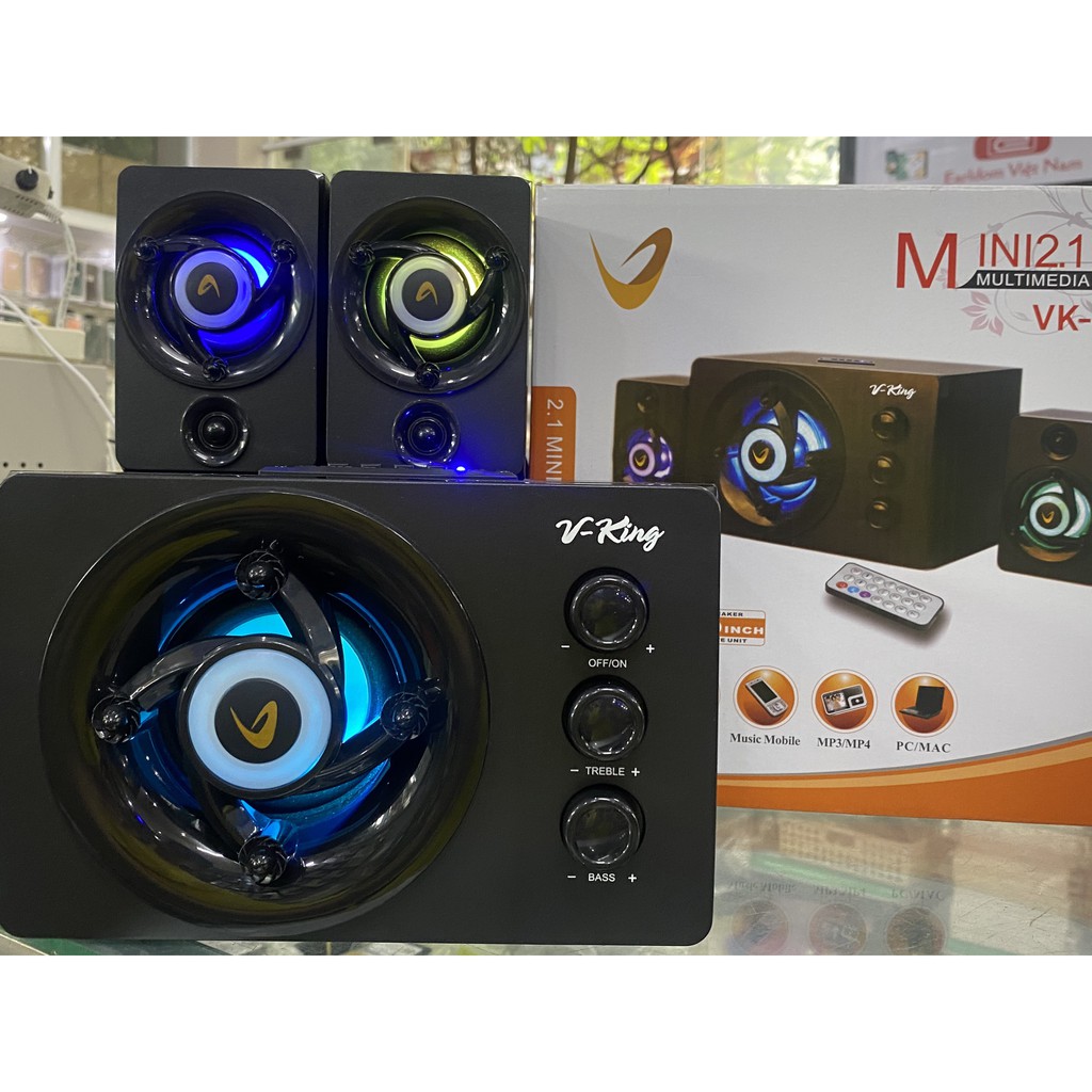 Loa Vi Tính -Full LED siêu đẹp - âm thanh cực hay