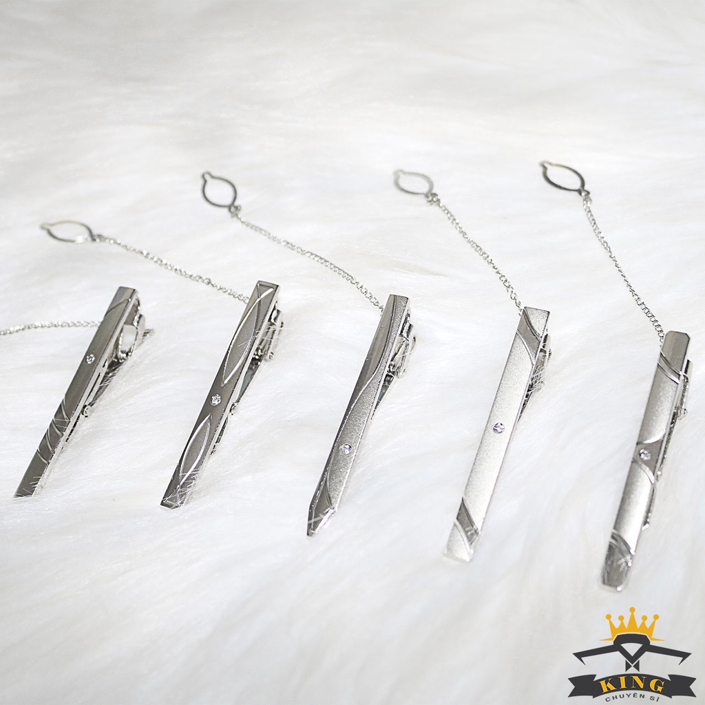 Kẹp cà vạt KING Kẹp caravat nam [AT01]