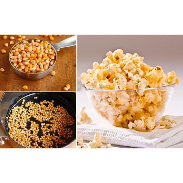 2kg Bắp Nổ  - nguyên liệu làm bắp rang bơ tại nhà.
