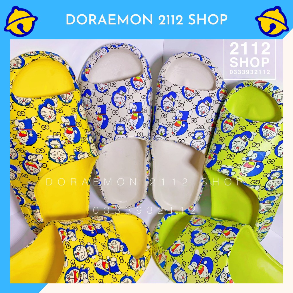 Dép bánh mì siêu dễ thương DORAEMON size 30-40