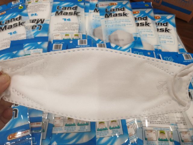 Khẩu trang land mask xuất Hàn màu trắng | BigBuy360 - bigbuy360.vn