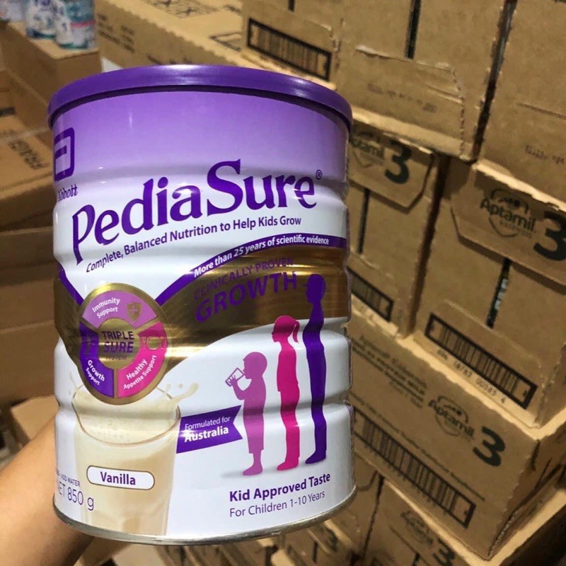 Sữa Pediasure Úc 850g Date 1/25