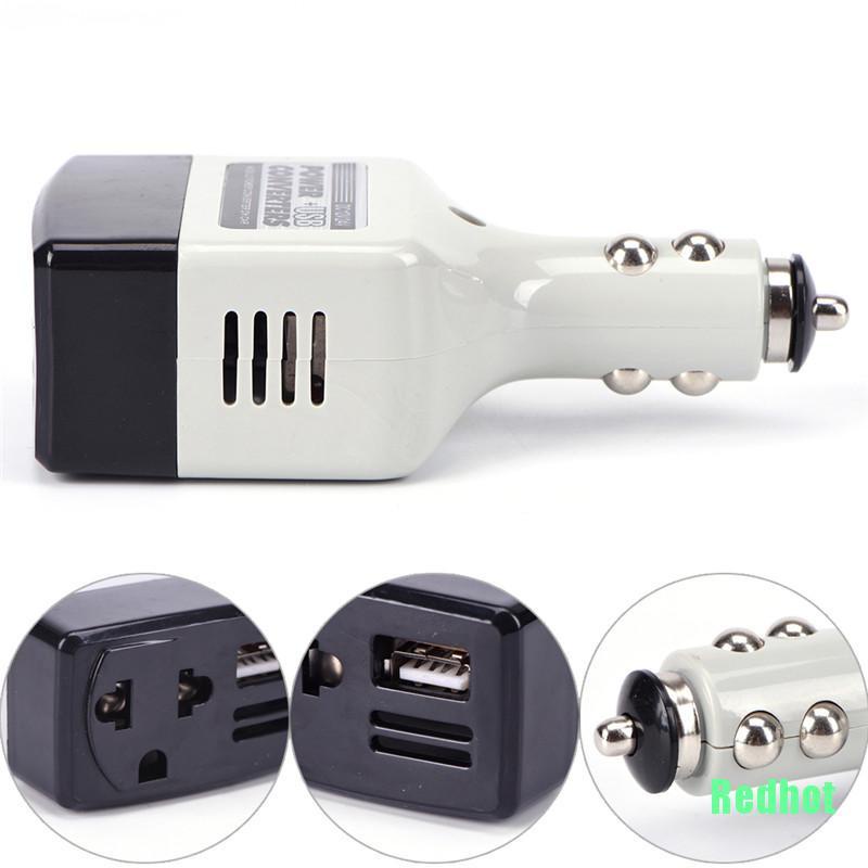 Bộ Chuyển Đổi Nguồn Điện Dc 12v Sang Ac 220v Với Cổng Usb Chuyên Dụng