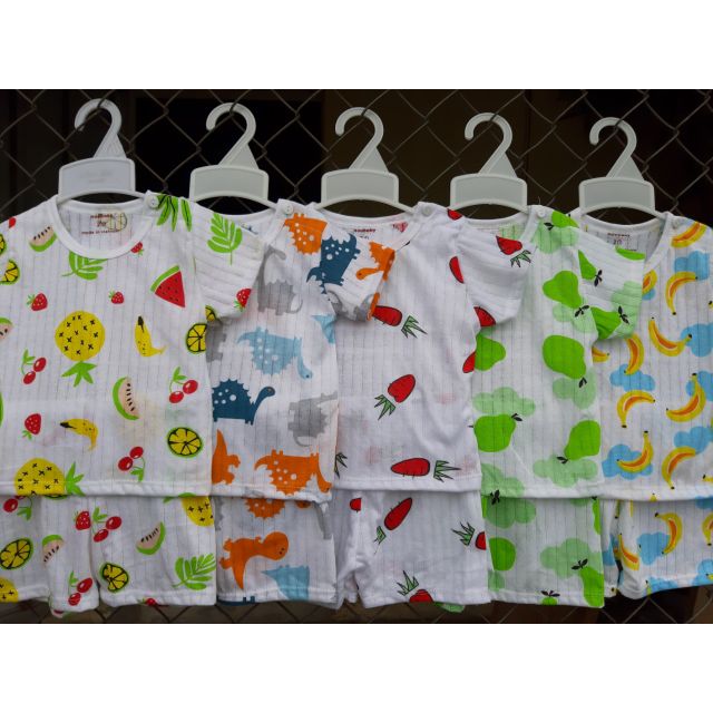 Combo 5 bộ cotton giấy cho bé