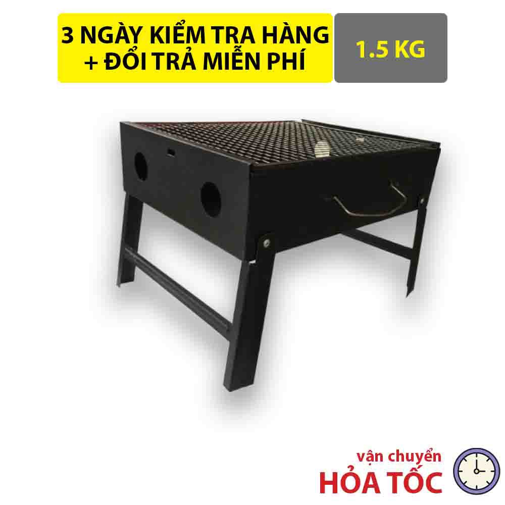 BẾP NƯỚNG THAN HOA INOX NGOÀI TRỜI