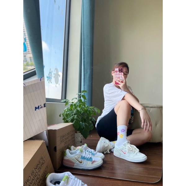 GIÀY SB DUNK DIRUPT2 PALE IVORY WHITE LAI AU