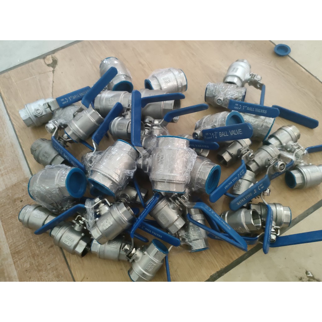 Van xả kèm Vòi xả nồi nấu phở dung tích nồi từ 20L đến 150L- Đường kính Ren van 27mm, 34mm, 42mm