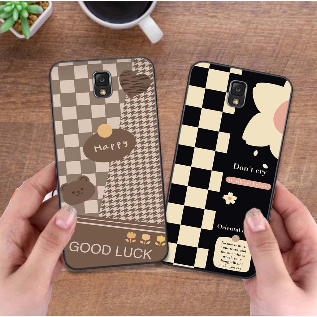 Ốp lưng điện thoại SAMSUNG NOTE 3 bộ hình caro TRẺ TRUNG, PHONG CÁCH.