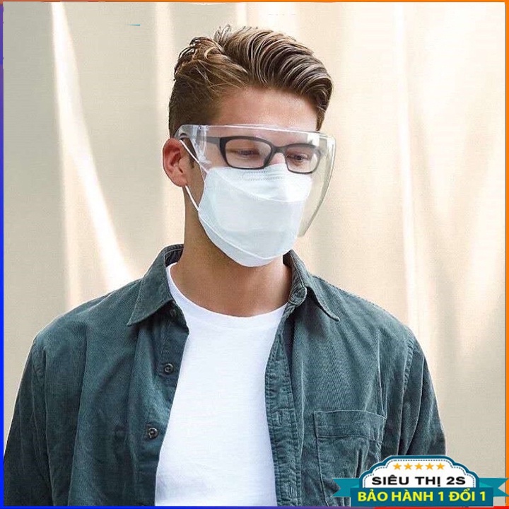 Kính ôm mặt bảo vệ cao cấp  chống bụi bẩn, chống dịch Face Shield