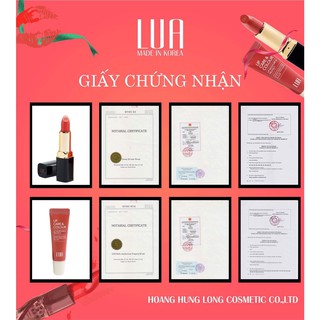 [CHUYÊN SỈ] Son Tươi Lụa - Son Thỏi Kèm Son Dưỡng Cảm Biến Màu LUA