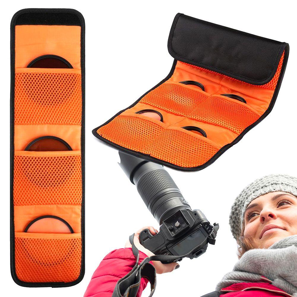 BTLIMER Túi Đựng Kính Lọc Máy Ảnh Chống Sốc Chống Thấm Nước