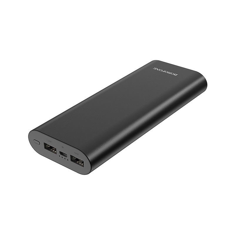 Pin sạc dự phòng Borofone BT19B Universal 20000mAh Output 2A, Vỏ kim loại - Hãng phân phối chính thức