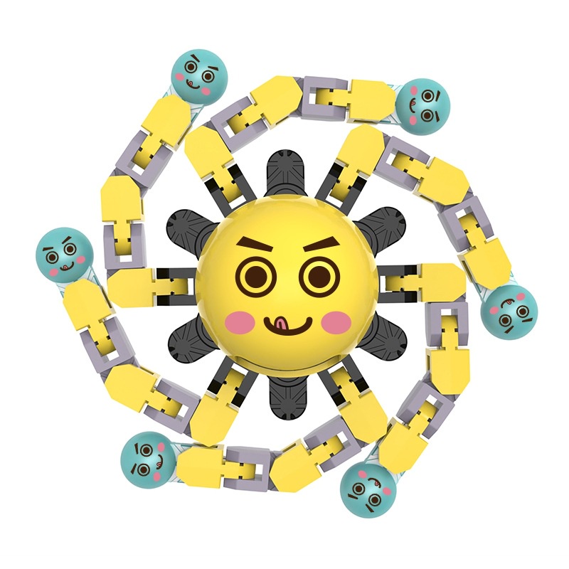 Con Quay Đồ Chơi Spinner Cơ HọC PháT Quang, GiúP GiảM Stress