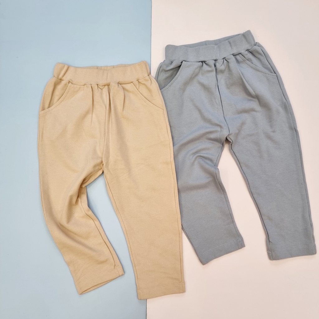 XẢ KHO Quần Dài Nỉ Da Cá Bé Gái Bé Trai Xuất Hàn Nhiều Màu Size 90 -150 Hippo House