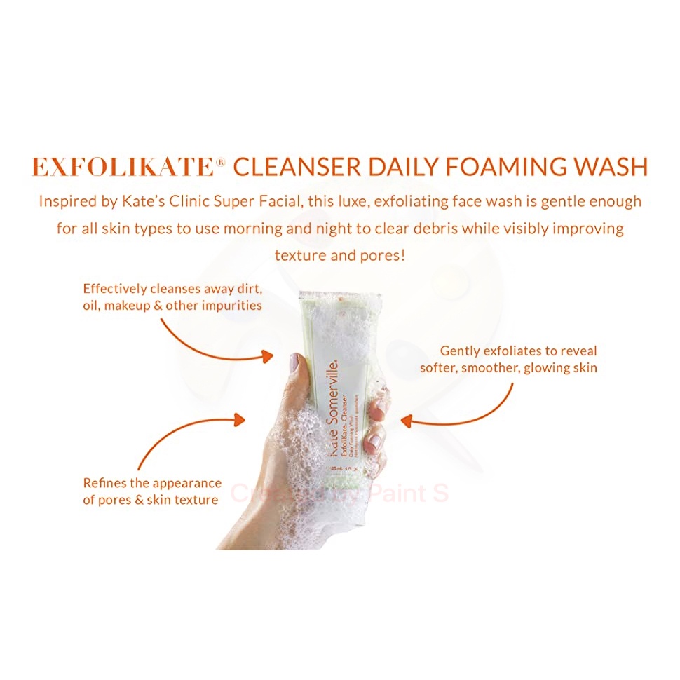 KATE SOMERVILLE 🏆 Sữa rửa mặt ExfoliKate® Cleanser Daily Foaming Wash