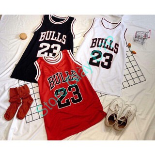 Áo bóng rổ bull 23 chất lưới