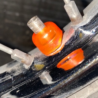 bộ 2 nút cao su gắn chân van xe ( nhiều màu sắc )