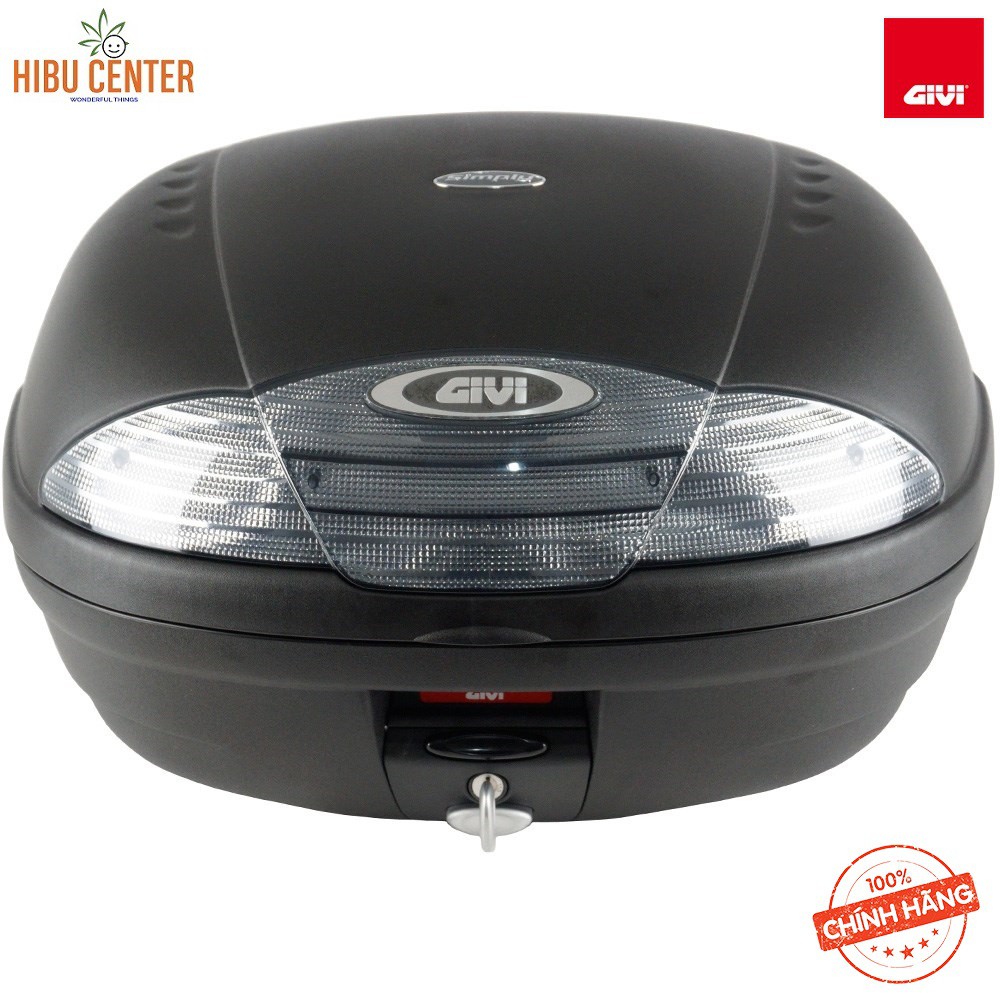 Thùng GIVI E450N/ E450NT SIMPLY II Gắn Sau Xe Khóa Monolock Với Đế Đệm CHÍNH HÃNG – HBCENTER