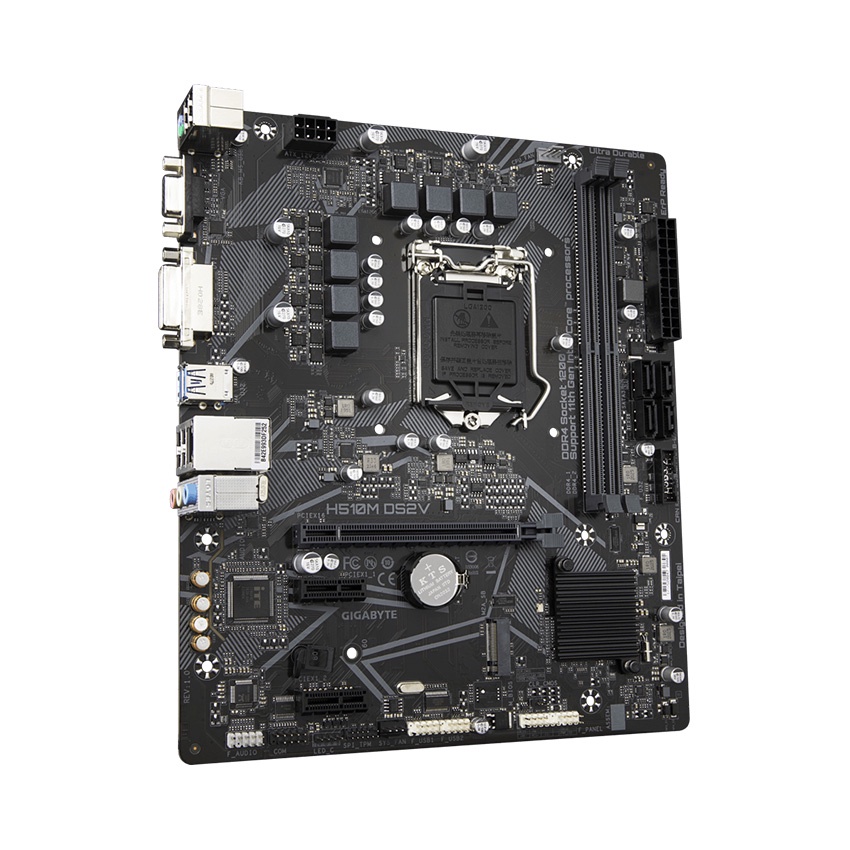 Bo mạch chủ chính hãng Mainboard Gigabyte H510M-DS2V Core i5 non K socket LGA 1200