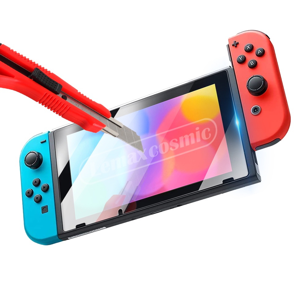 Kính Cường Lực HD Bảo Vệ Màn Hình Chống Cháy Nổ Tương Thích Với Nintendo Switch NS