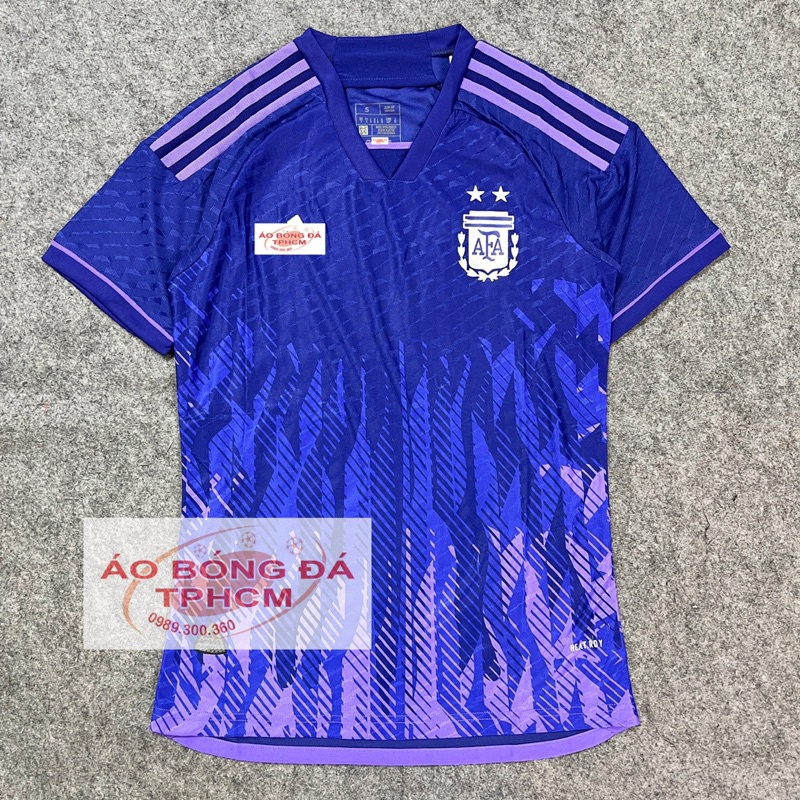 ARGENTlNA WC 22/23 - Áo Bóng Đá bản PLAYER hàng Thái - ARGEN TÍM 22/23