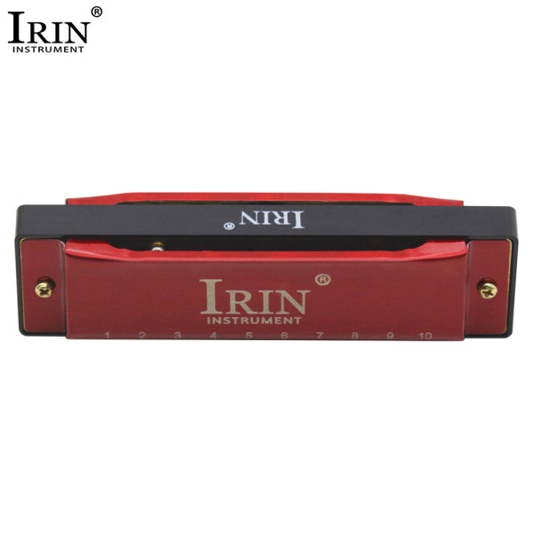 JX IRIN Portable 10 Hole 20 Tone G Key Harmonica