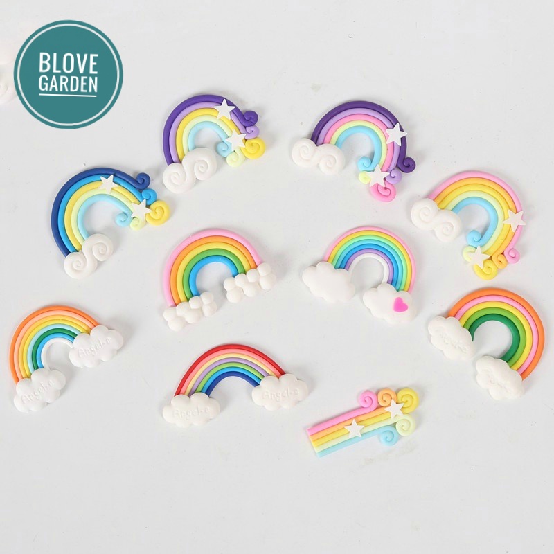 Tiểu cảnh trang trí - Cầu vồng trang trí terrarium, sen đá xương rồng, cây cảnh mini, làm quà tặng, trang trí mô hình