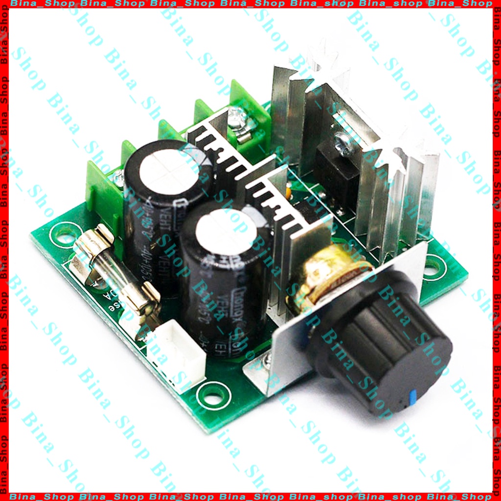 Mạch điều tốc động cơ DC 10A 12V-40V, Mạch Băm Xung PWM