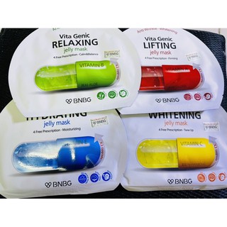 Combo Mix 4 loại Mặt nạ #BNBG Vita Genic Jelly Mask 10 miếng