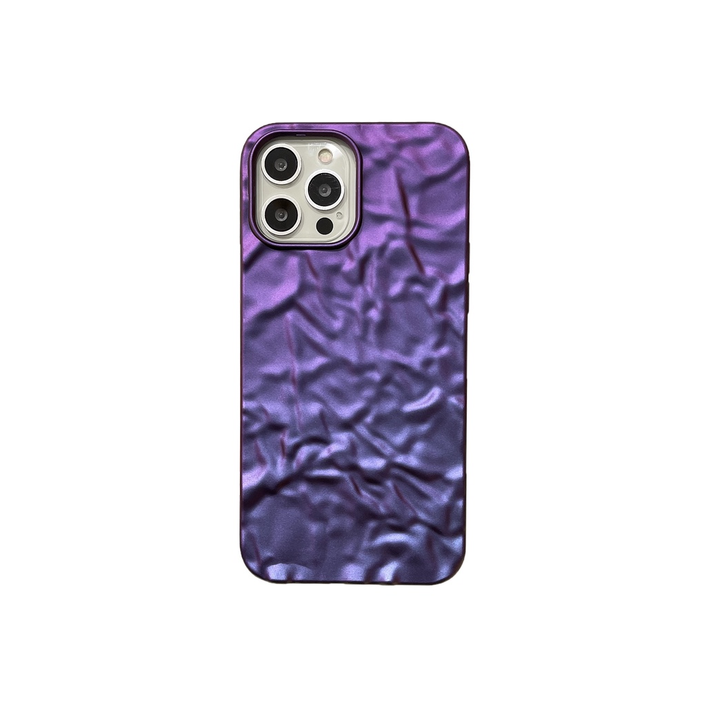 Ốp Điện Thoại Chống Sốc Màu Tím Cho iPhone 13/12/11/X/8/7P
