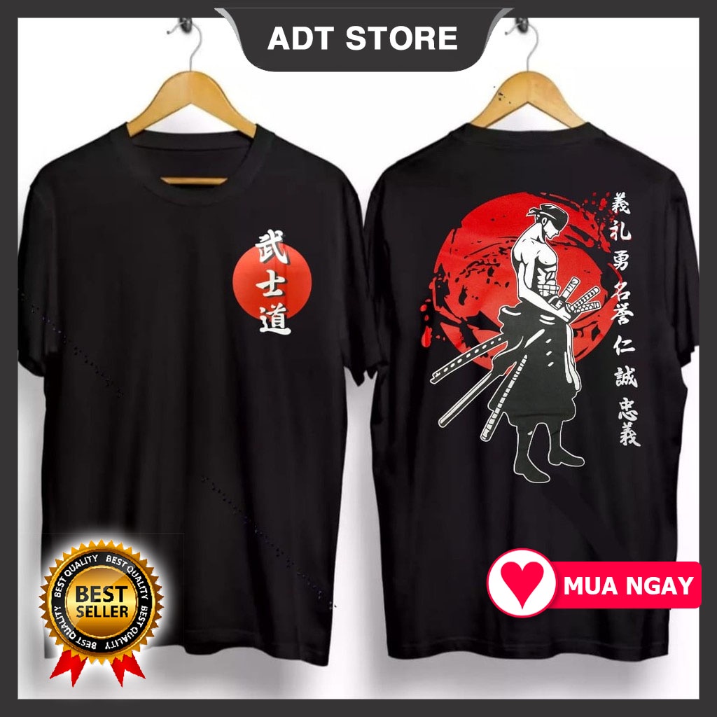 Áo thun Anime One Piece Luffy Gear 5 Roronoa Zoro Thợ săn hải tặc, Siêu Ngầu, Cực chất giá siêu rẻ