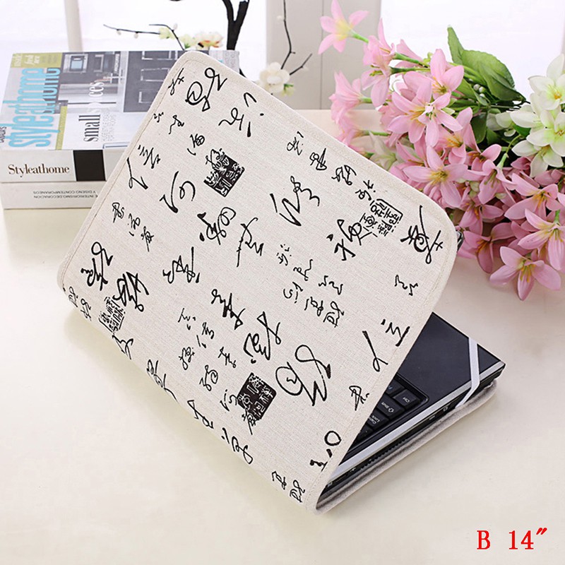 Túi Đựng Laptop Notebook 14 / 15.6 / 15 Inch Bằng Vải Cotton
