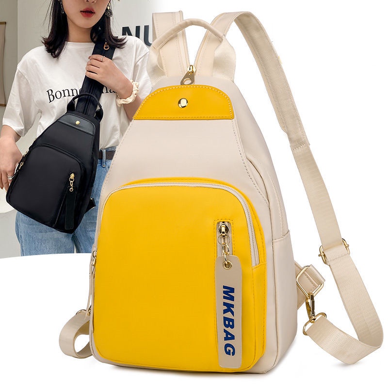 Ba Lô Du Lịch Vải Oxford Thiết Kế Nhỏ Nhắn Đa Năng Thời Trang Cho Nữ