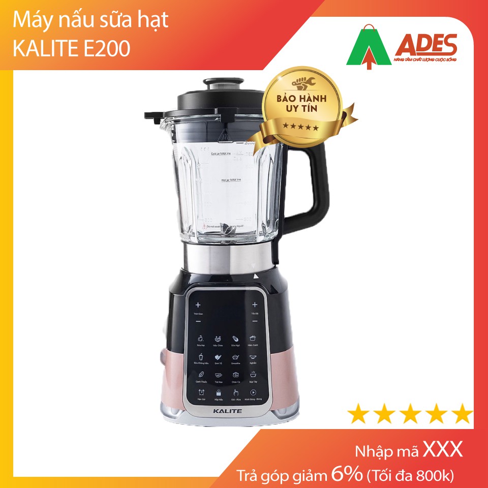 Máy Xay Nấu Sữa Hạt Kalite E200