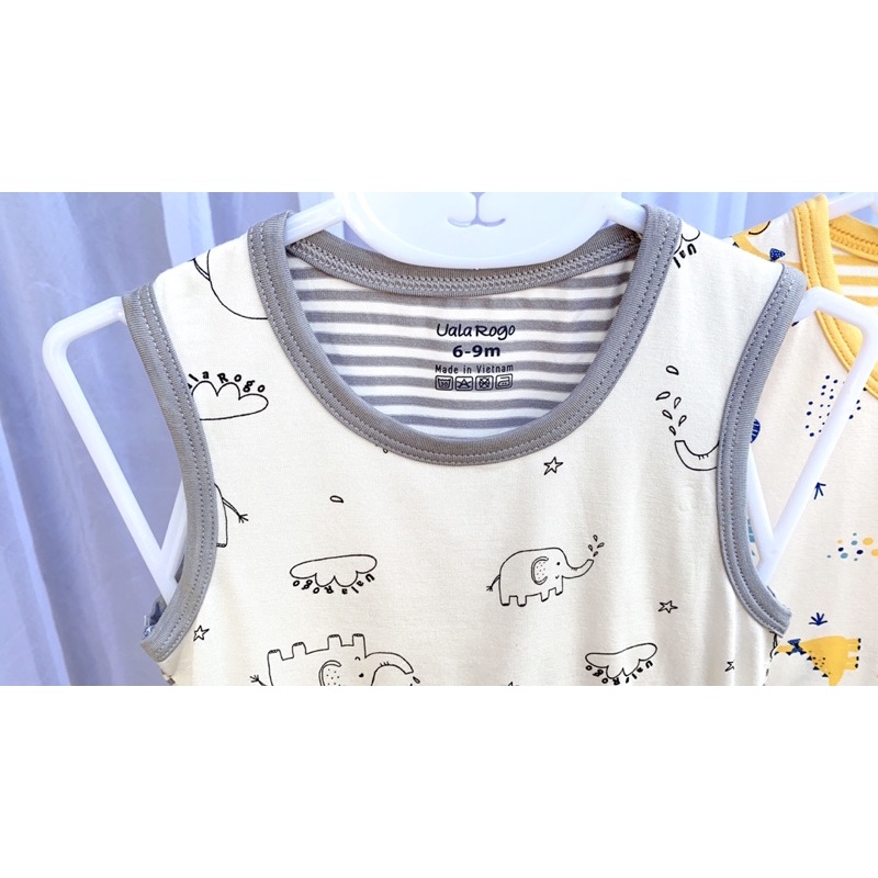 Bộ Ba Lỗ Uala Rogo UR2013, UR2222, UR3892 Chất Petit Cho Bé Trai Bé Gái