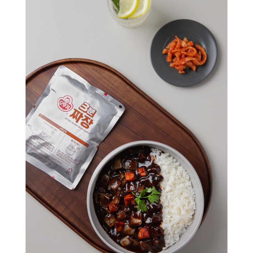 [OTTOGI] SỐT TƯƠNG ĐEN JAJJANG ĂN LIỀN 200G - [오뚜기] 3분 짜장 200G