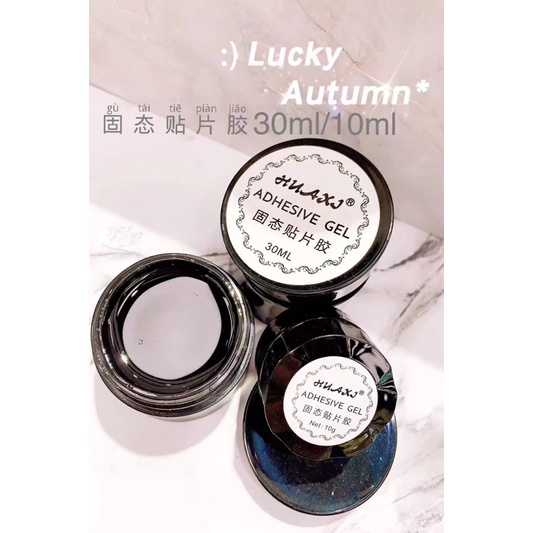 Gel định hình gắn móng úp nặn tạo hình đi nổi siêu chắc hũ 10g và 30ml huaxi