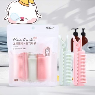 Bộ 3 lô kẹp cuốn phồng chân tóc Hàn Quốc ulzzang xinh xắn