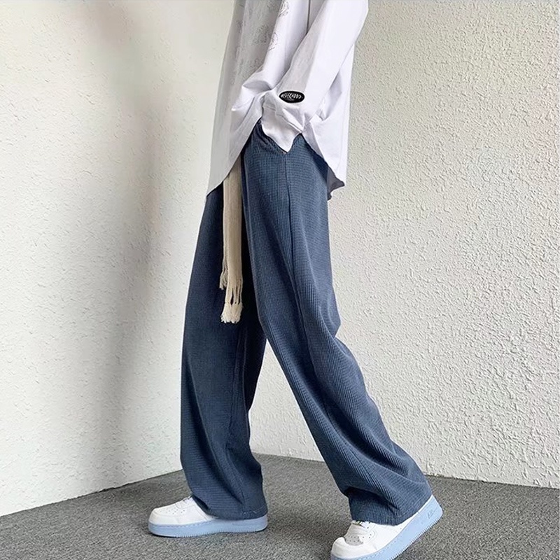Quần ống rộng phong cách Hàn Quốc thời trang cho nam