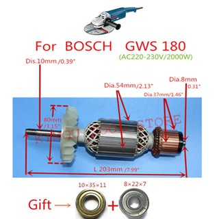 Rotor máy mài góc bosch gws 22-180