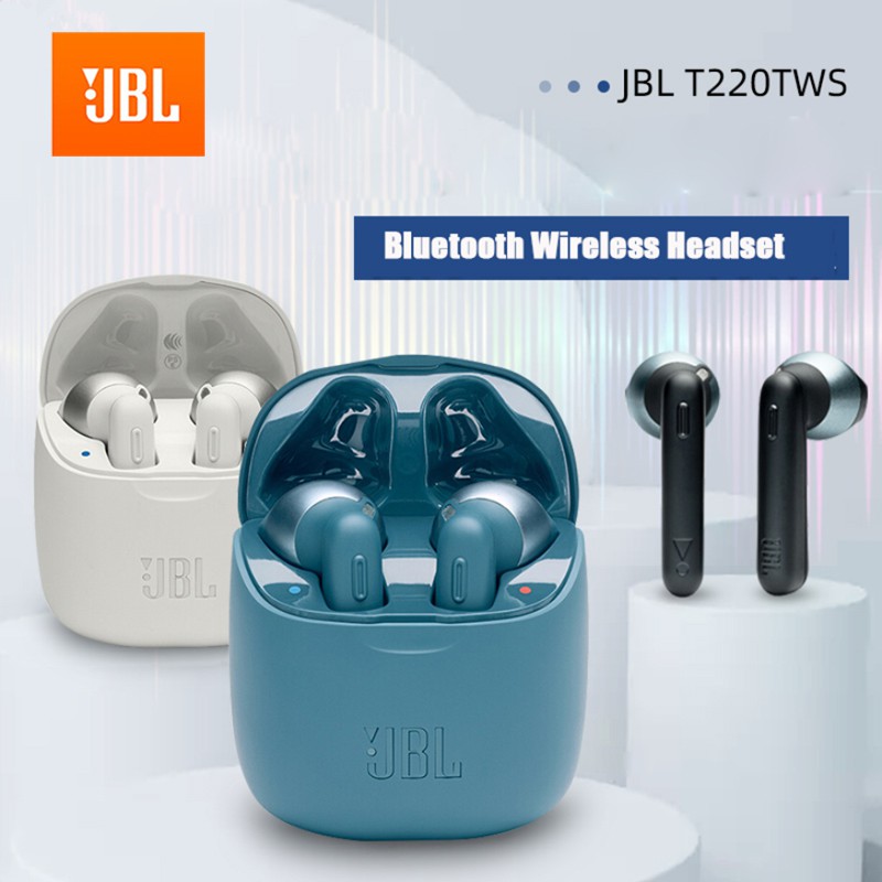 Tai nghe bluetooth JBL Tune 220 bản QUỐC TẾ Bass Treble đỉnh cao chống ồn không dây tai nghe JBL dùng cho IOS Android