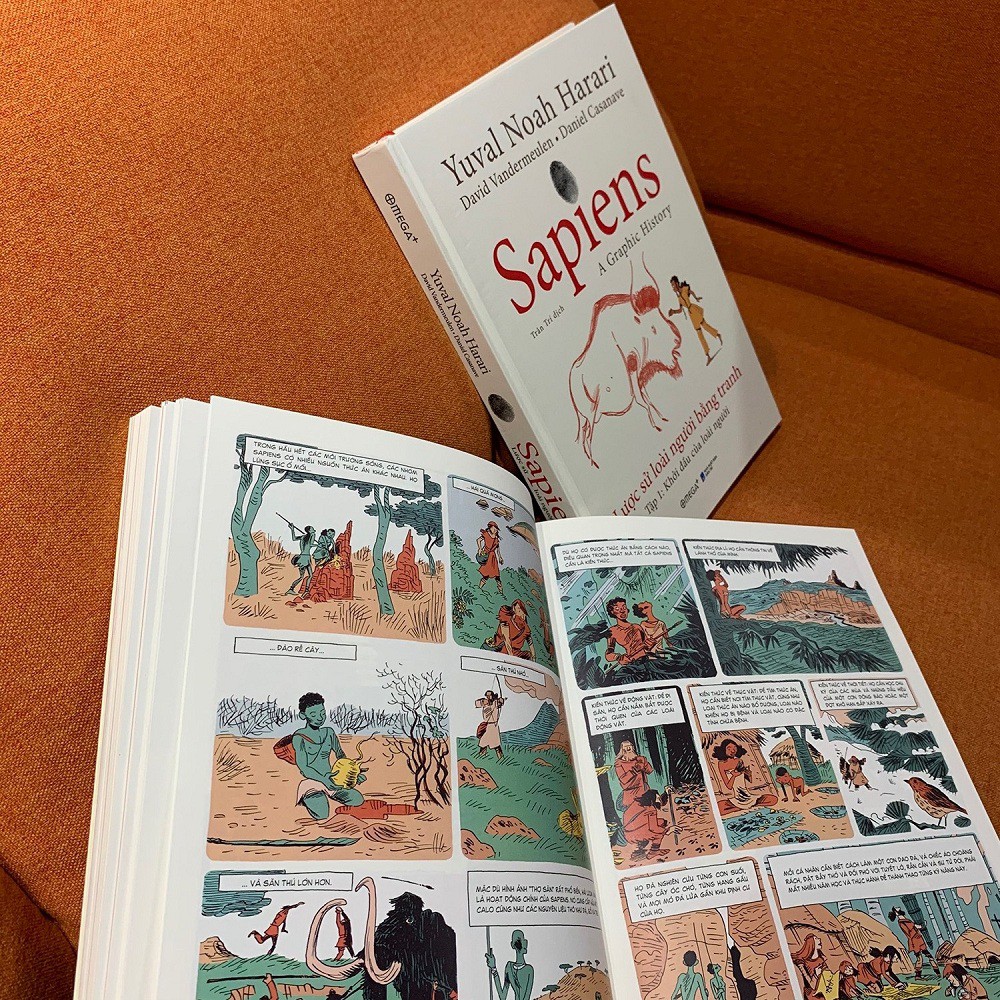 Sách Alphabooks - Sapiens - Lược Sử Loài Người Bằng Tranh - Tập 1: Khởi Đầu Của Loài Người | BigBuy360 - bigbuy360.vn