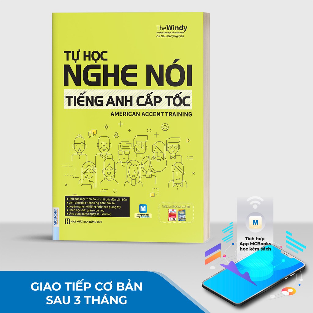 Sách - Tự Học Nghe Nói Tiếng Anh Cấp Tốc – American Accent Training Phiên Bản Mới - Học Kèm App Online | BigBuy360 - bigbuy360.vn