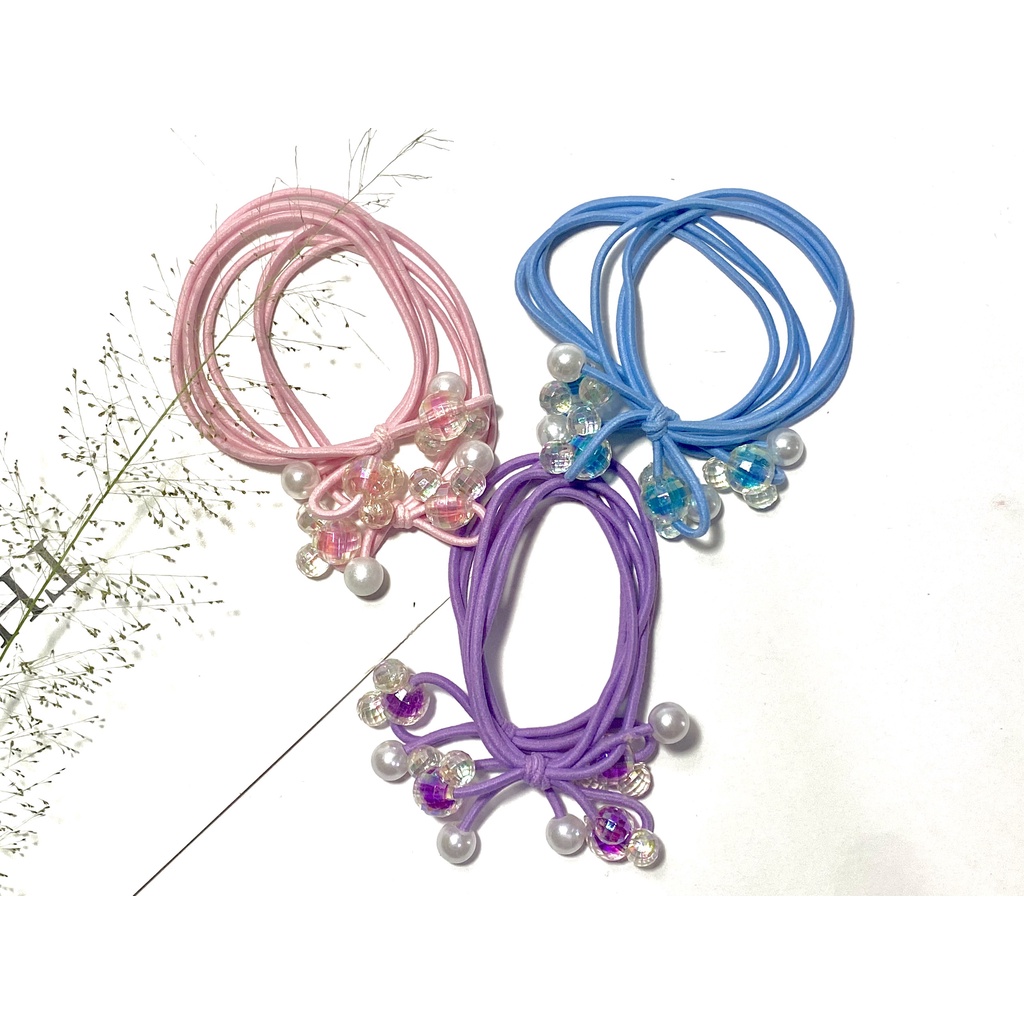 Chun buộc tóc xinh xắn, dễ thương, cute hột me