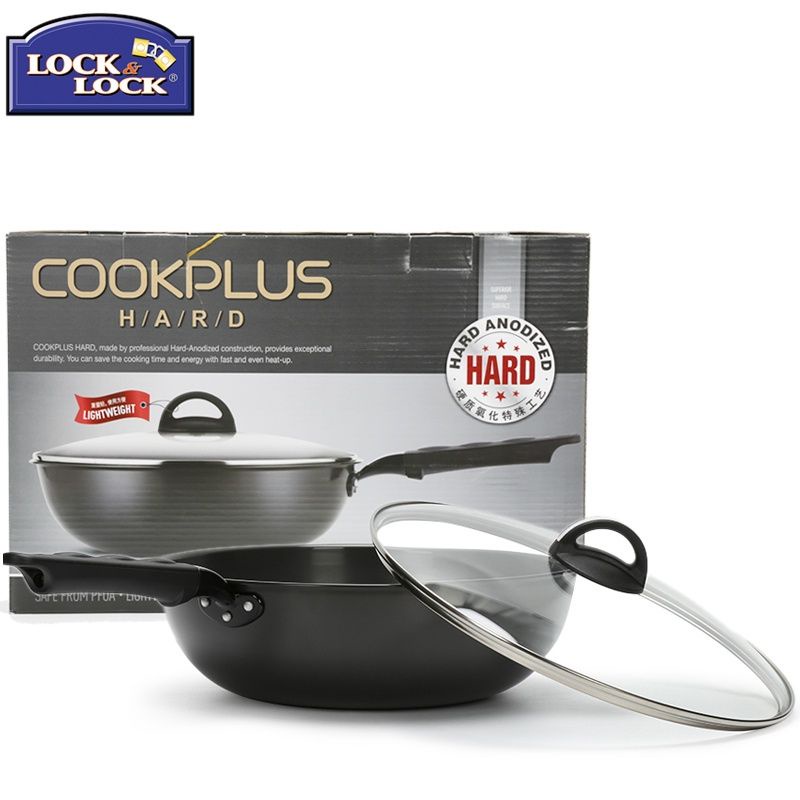 Chảo Lock&amp;Lock Cookplus 30cm nắp kính