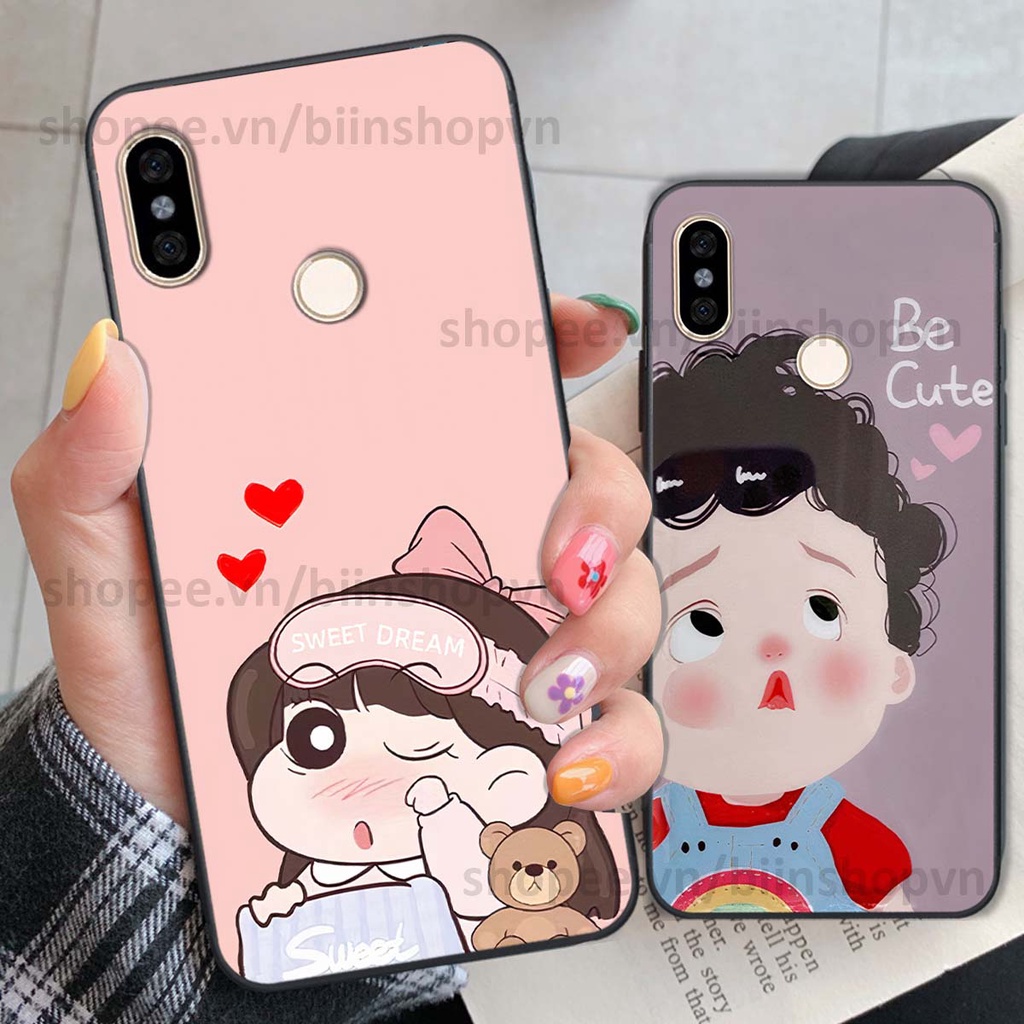 Ốp Xiaomi Redmi Note 5 / Note 6 in hình baby siêu dễ thương, ngộ nghĩnh đáng yêu