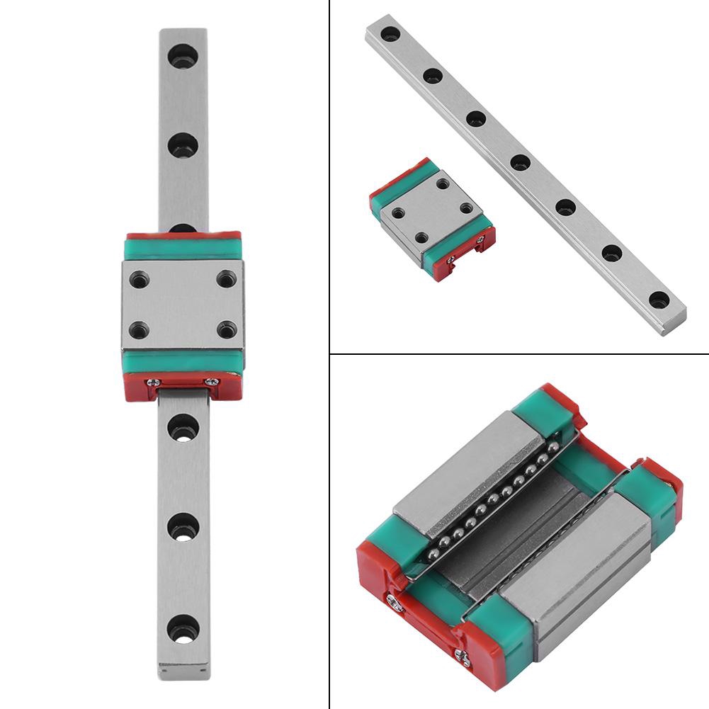 Thanh ray trượt vuông 100mm kèm con