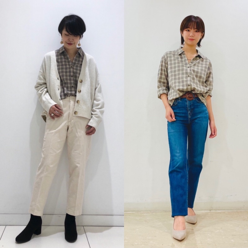 Áo sơ mi kẻ caro nữ dòng Flannel thời trang, năng động của UNIQLO