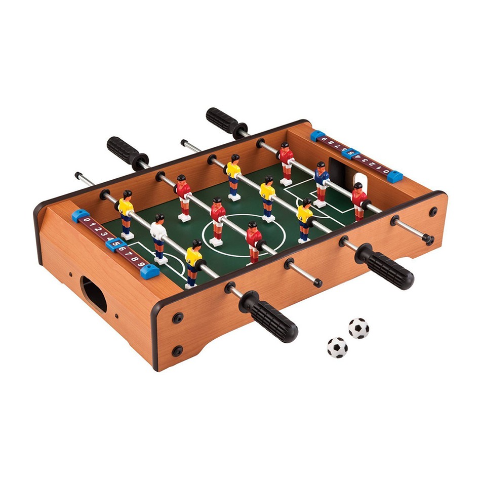 Bộ đồ chơi bàn bi lắc bóng đá mini cho bé Table Top Foosball - Tăng khả năng phản xạ cho bé